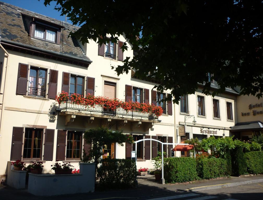 Hotel Des Vosges 5 Rue De La Gare Obernai Ngoại thất bức ảnh